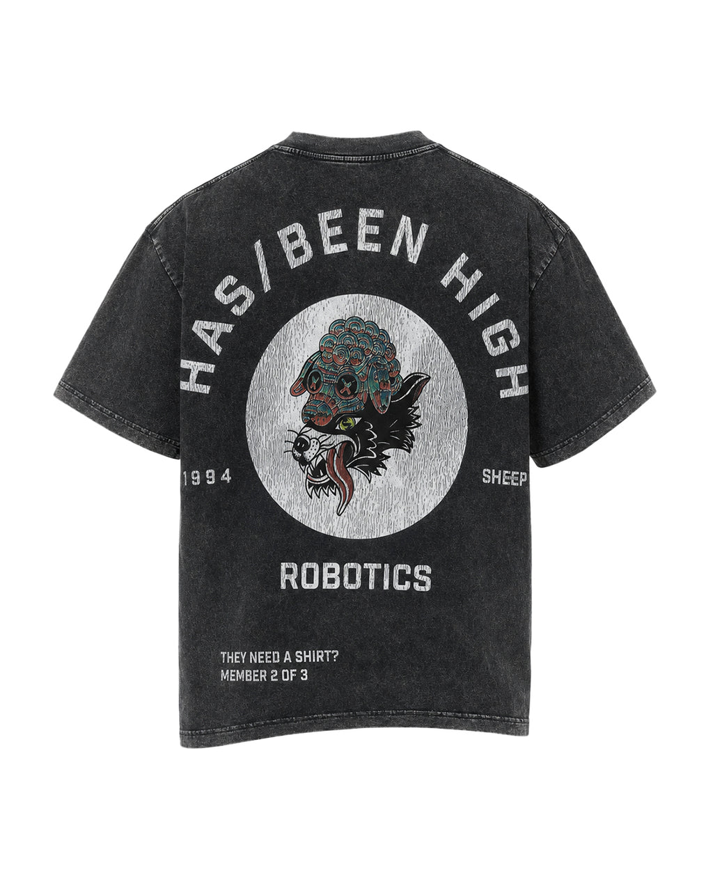ROBOTICS CLUB OVERSIZED HEAVYWEIGHT TEE