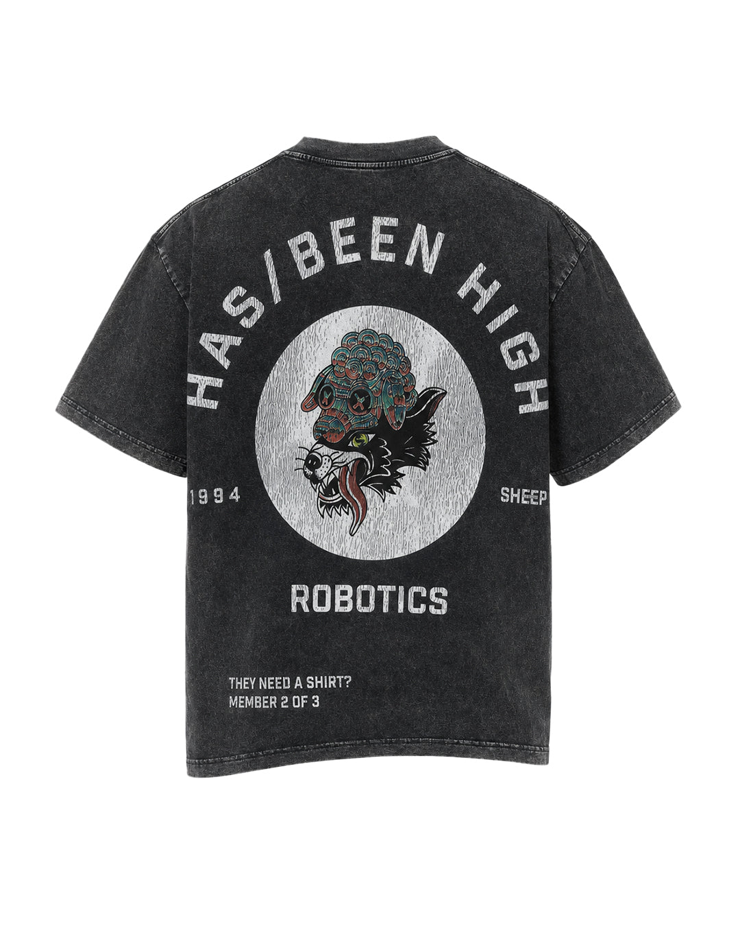 ROBOTICS CLUB OVERSIZED HEAVYWEIGHT TEE